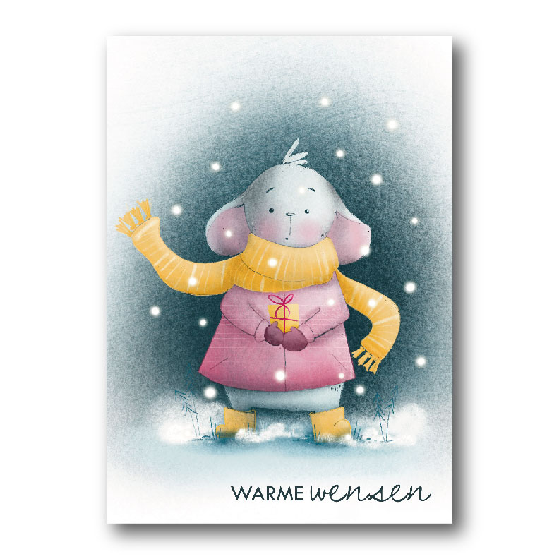 WARME KERST cadeautje illustraL!EF